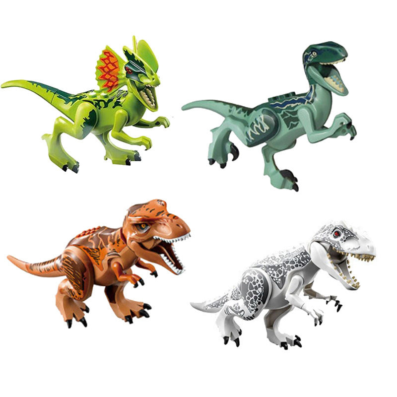 Dinosaur World Series Small Dinosaur Assembled Minifigure Accessories 77001 Single Dinosaur Bag