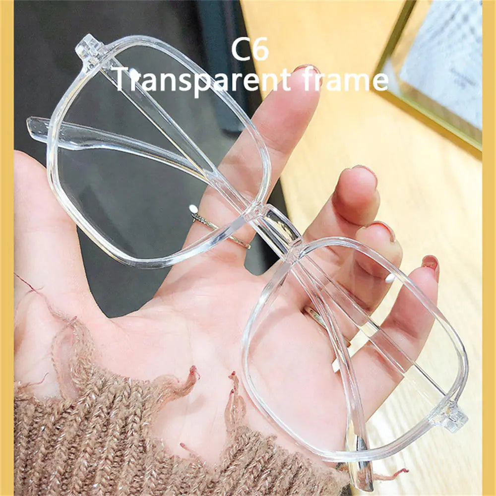 Transparent Frame Fashionable Optical Spectacle Multisided Eyeglass