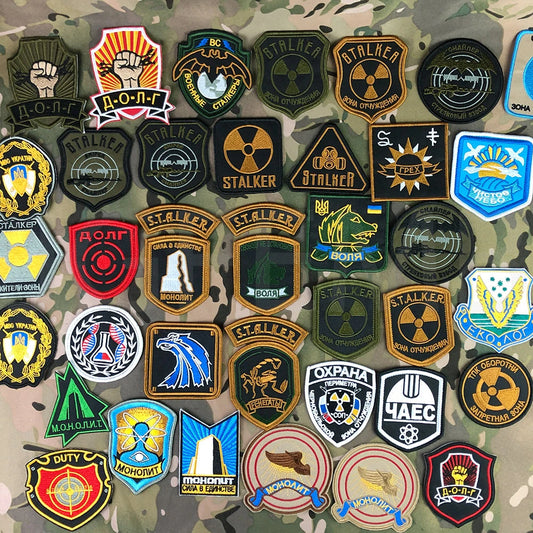 Embroidery Patch Stalker Team Morale Tactics Military