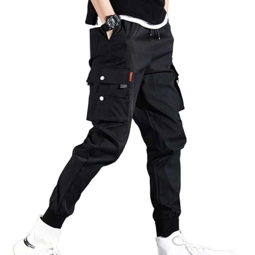 Thin Design Men Trousers Jogging Military Cargo Pants Casual Work Track Pants Summer Plus Size Joggers Men's Clothing Teachwear