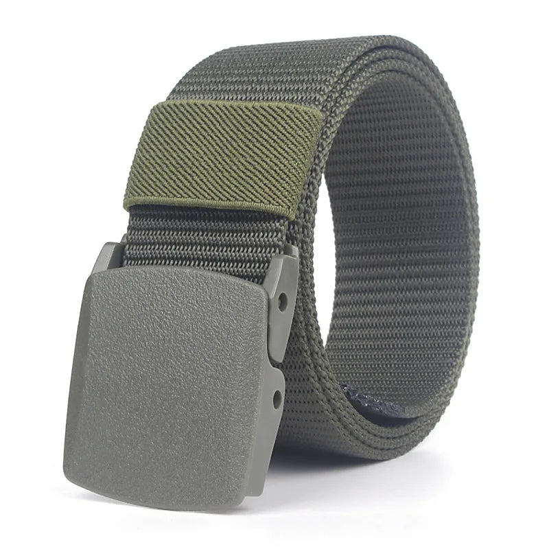 CETIRI 3.7cm 110 120 130 140cm 150cm 160cm Casual Long Big Size Nylon Material Mens Belt Military Outdoor Jeans Tactical Belts