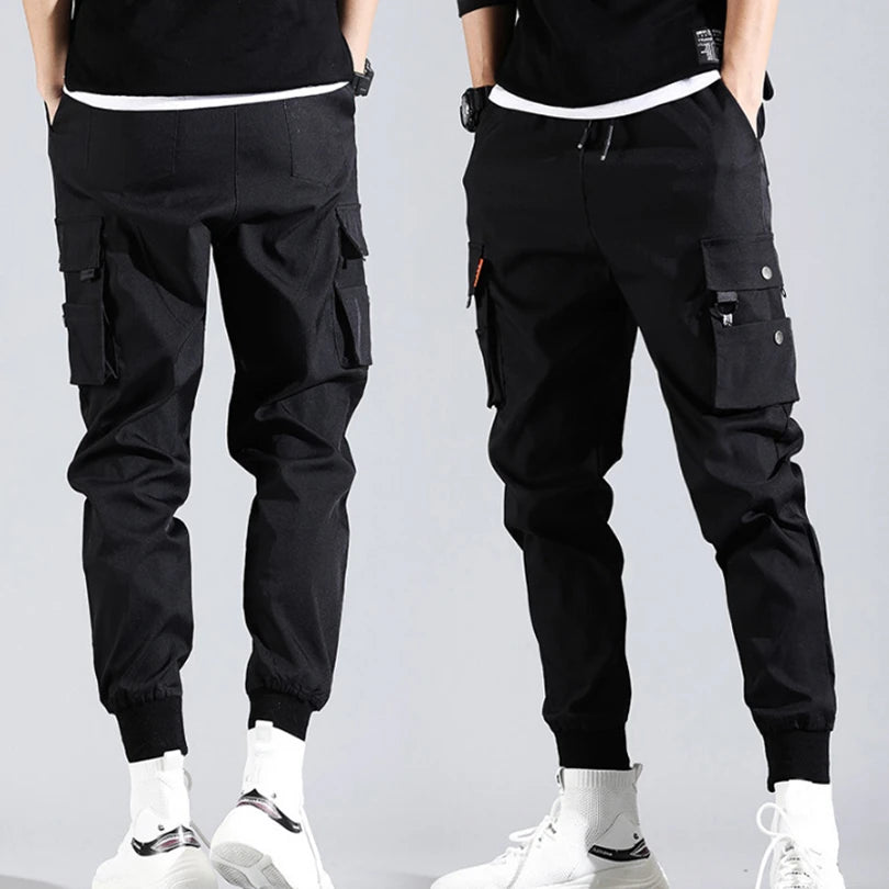 Thin Design Men Trousers Jogging Military Cargo Pants Casual Work Track Pants Summer Plus Size Joggers Men's Clothing Teachwear