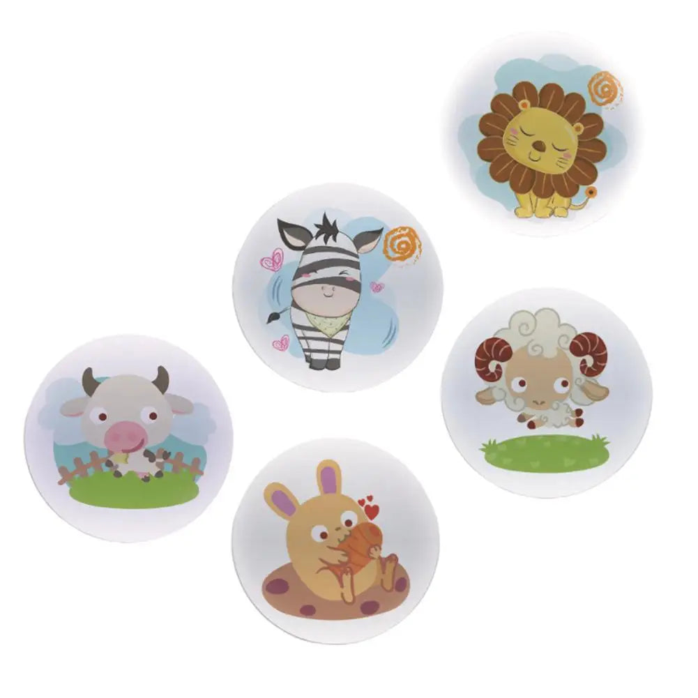 Color Changing Toilet Targets Sticker Cute Anmial Flushable Pee Aiming Targets For Kids Potty Training