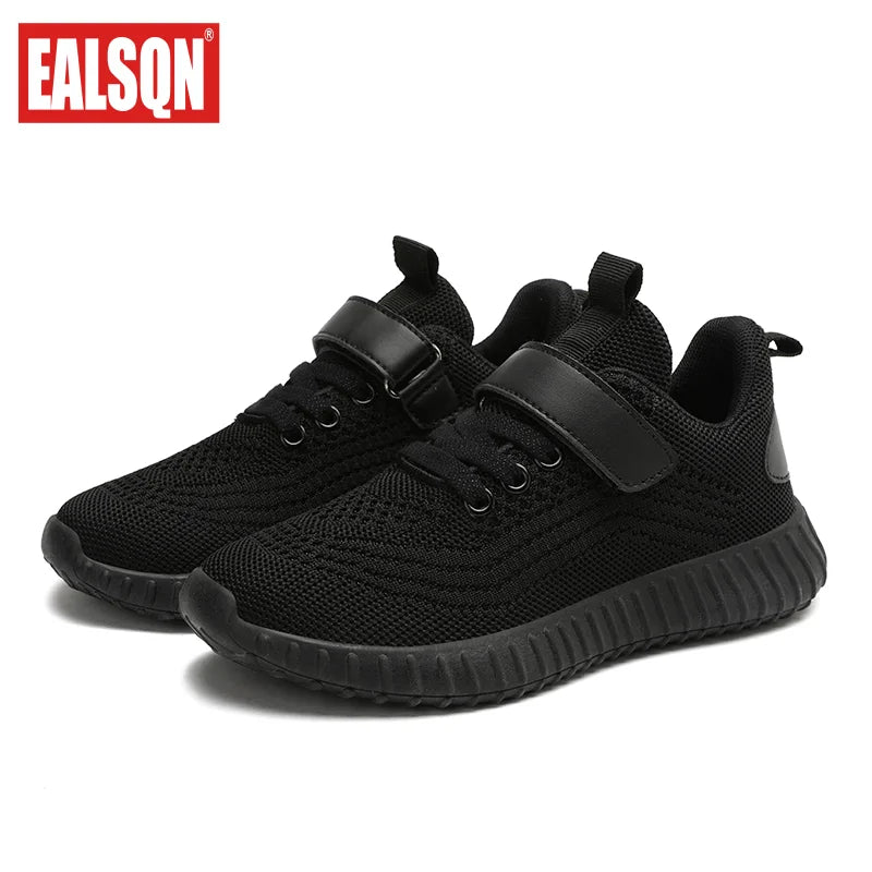 Children Sneakers Boys Shoes Girls White Black Kids School Trainer Shoes Lightweight Running Sports Casual Tennis Sneaker