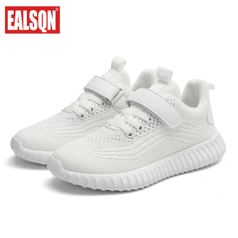 Children Sneakers Boys Shoes Girls White Black Kids School Trainer Shoes Lightweight Running Sports Casual Tennis Sneaker