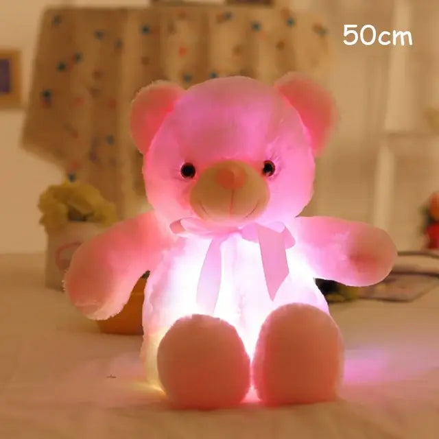 Big Light Up LED Teddy Bear Plush Toy