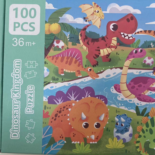 Dinosaur 100pcs Puzzle