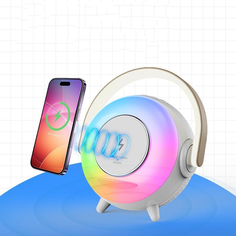 Wireless Charger Bluetooth Speaker Outdoor Portable