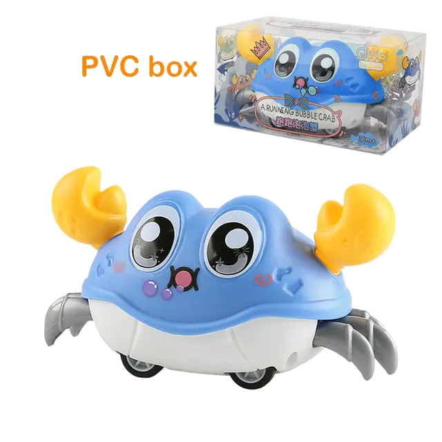 Cute Sensing Crawling Crab Baby Toys Interactive