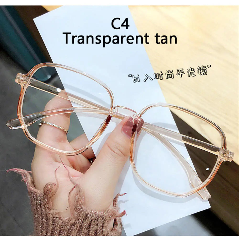 Transparent Frame Fashionable Optical Spectacle Multisided Eyeglass