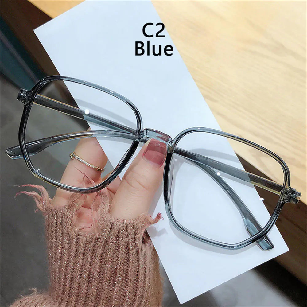 Transparent Frame Fashionable Optical Spectacle Multisided Eyeglass