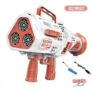 Electric Rocket Bubble Gun Arrow and Bow Summer Toy